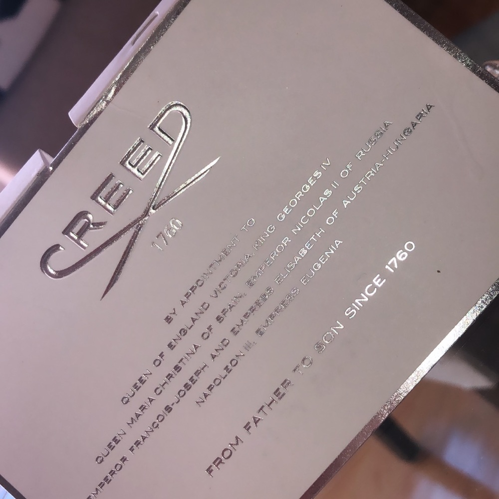 Creed Aventus Samples